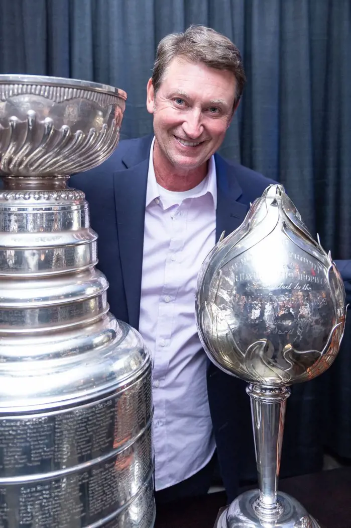 Gretzky is a record 9 times Hart Mermorial Trophy winner, out of which 8 are won in consecutive seasonsl