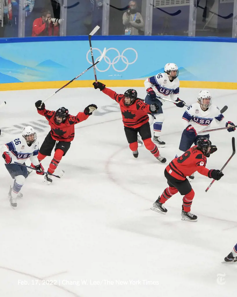 The Canadiens, Olympic Women's ice hockey champions 2022