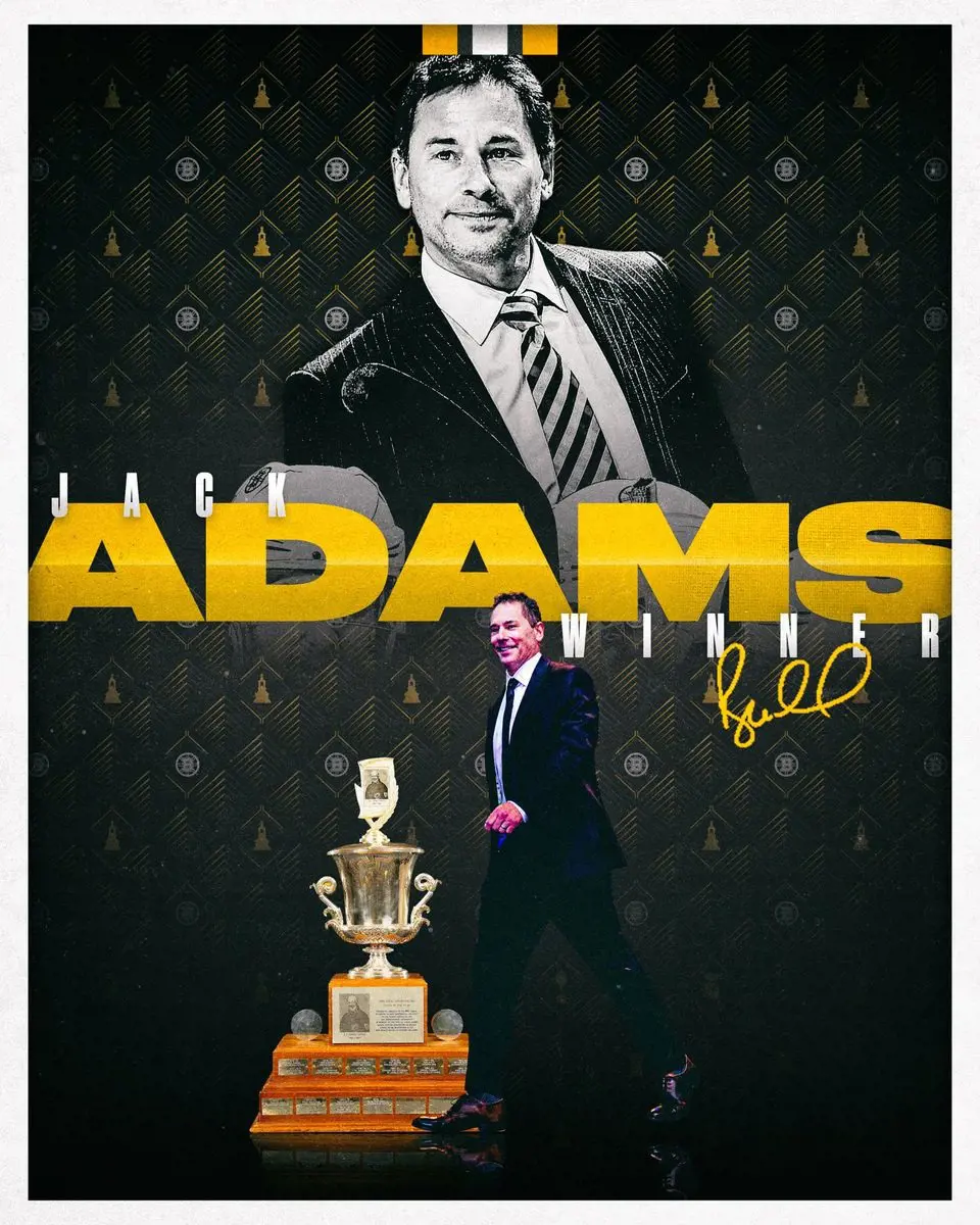 Cassidy while in the Bruins won the Jack Adams Award as the top NHL coach of the year 20219-20