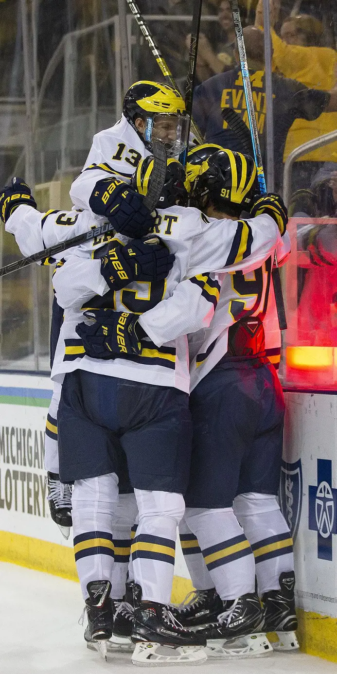 The Wolverines were tied by the Denver to possess the title of most wins in NCAA Championships.