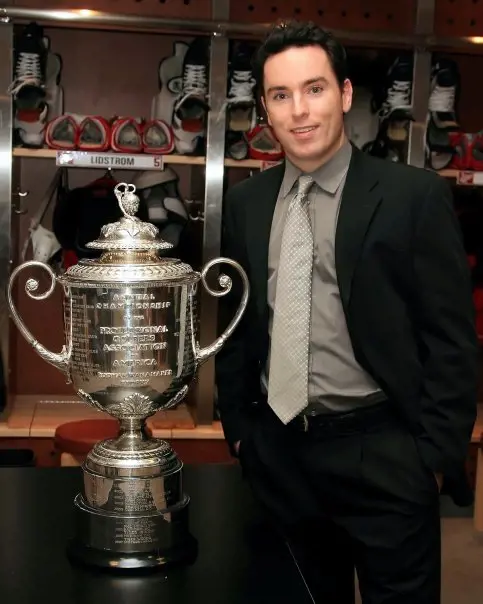 Jay posed with Golf Wanamaker  Trophy in June,2008