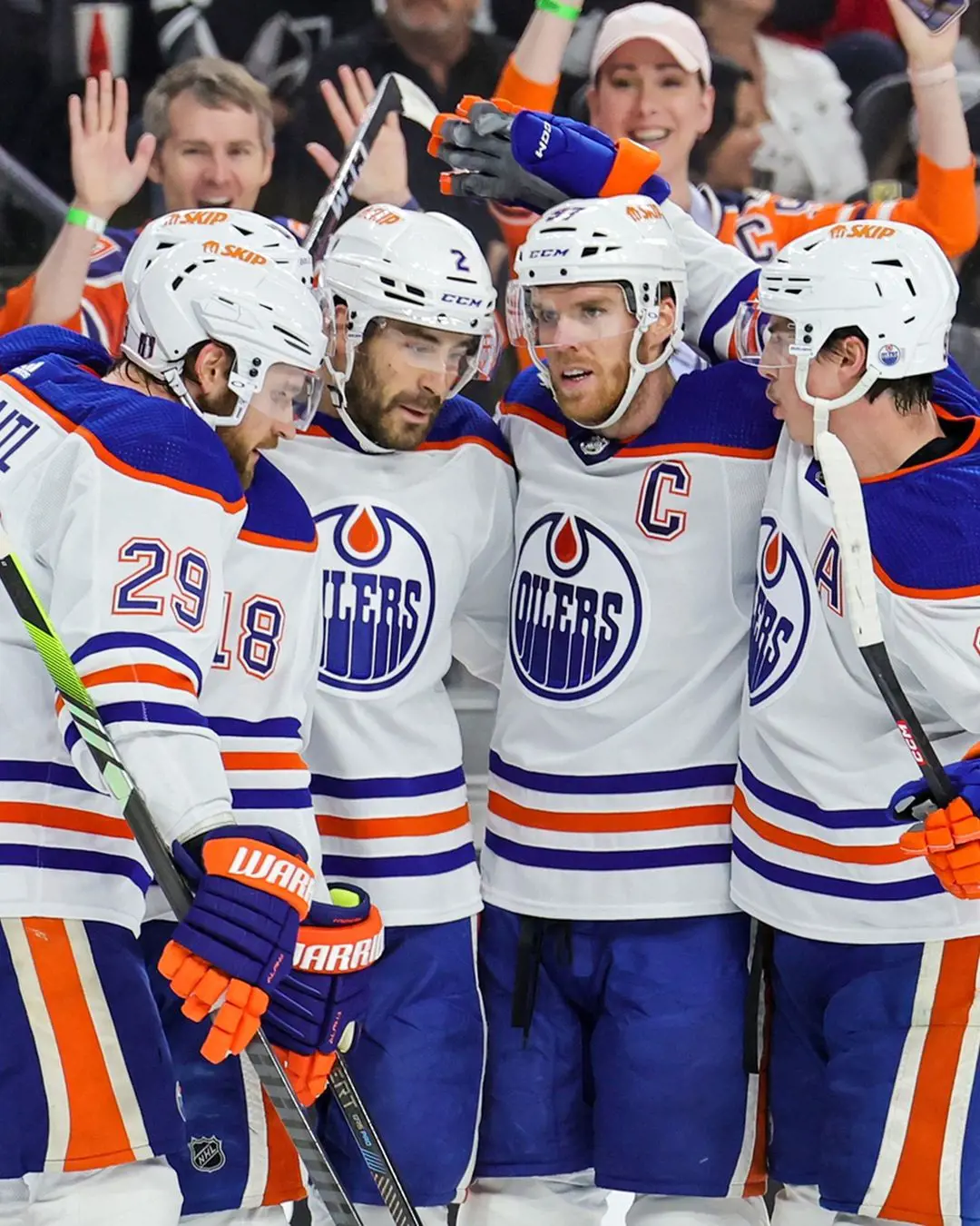 The Oilers defeated the Knights with 5-1 in Vegas on May 7, 2023
